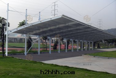 華廈學(xué)院(yuàn)停車棚