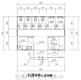 环保公(gōng)廁图(tú)紙(zhǐ)