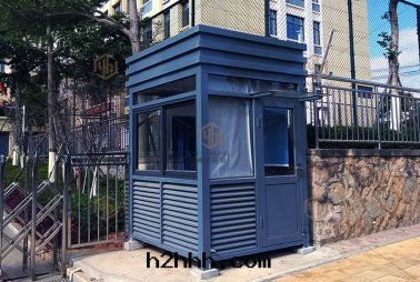 方(fāng)形鋼(gāng)結構保安(ān)崗亭