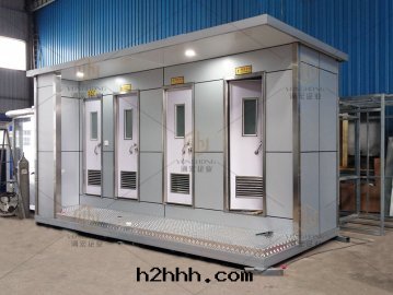 工廠(chǎng)移動(dòng)廁所(suǒ)自(zì)拍視頻