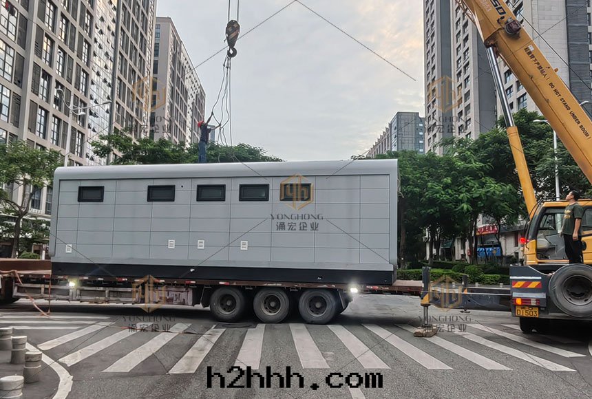 漳州成(chéng)品移動(dòng)公(gōng)廁吊裝(zhuāng)